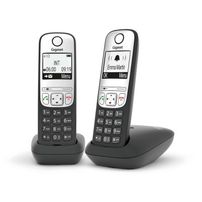 2. Gigaset A690 Duo DECT-Schnurlostelefon, schwarz
