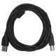3. GEMBIRD CCF-USB2-AMBM-10 Kabel (USB 2.0 Typ AM - USB 2.0 Typ BM; 3 m; schwarz)