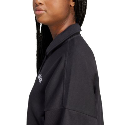 12. adidas Essentials Linear Polo Sweatshirt W JM1946