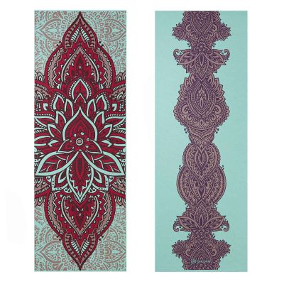 7. Gaiam Ara Rouge Doppelseitige Yogamatte 6 mm 63368