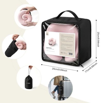 7. Tech-Protect ComfortRest Reisekissen – Rosa