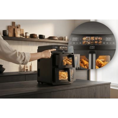 9. PROMIS DOPPEL-VERTIKAL-FETTFREIE FRITTEUSE 1