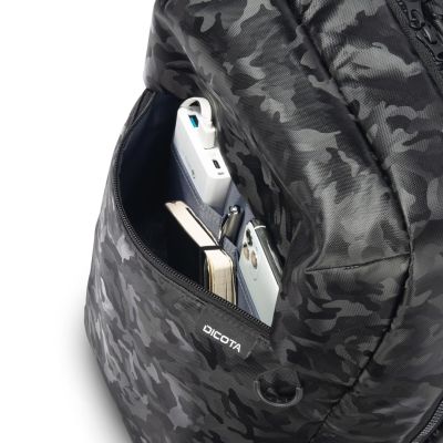 6. DICOTA D32126 Rucksack, Tarnmuster, Polyester, Wanderrucksack