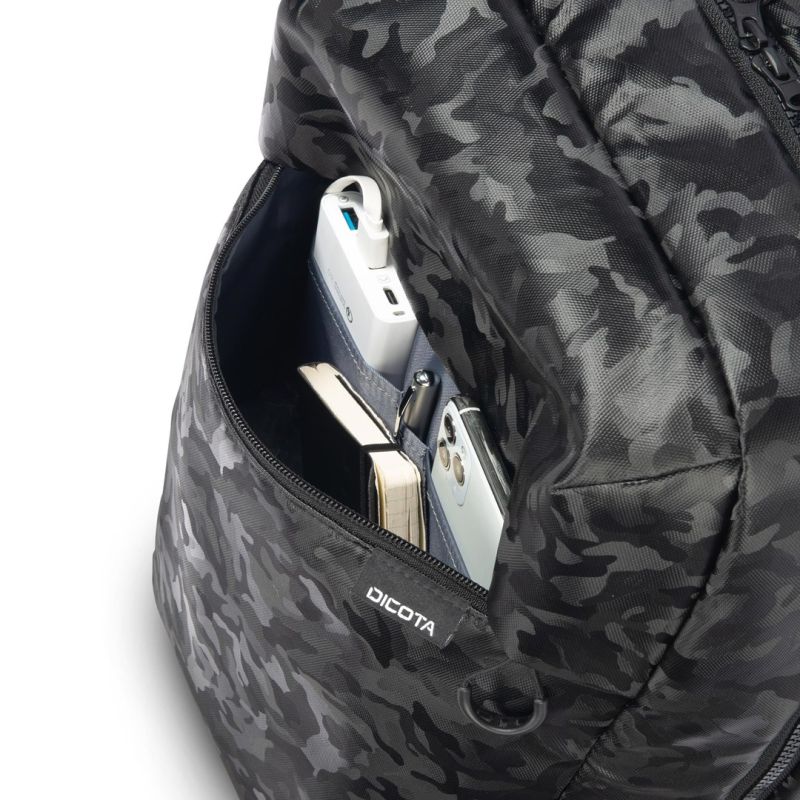 6. DICOTA D32126 Rucksack, Tarnmuster, Polyester, Wanderrucksack