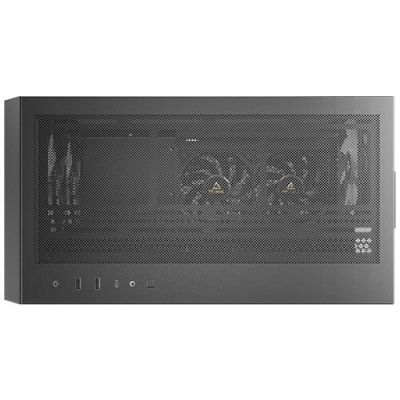 7. Antec FLUX REAR Midi-Tower, Schwarz