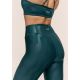 3. CASALL Damen-Leggings mit Hitzeprint und hohem Bund, Trainingsleggings, Grau
