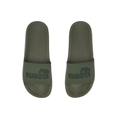 2. Kubota Basic Khaki Pool-Hausschuhe K0000-101-003-19-1