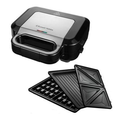 13. Russell Hobbs 26810-56 Toaster 750W Schwarz, Edelstahl