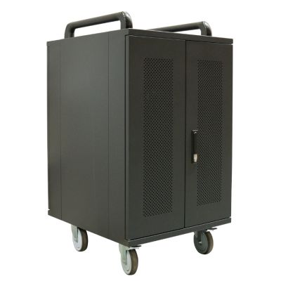 6. Avtek International Avtek Charging Cart 20 Tragbarer Geräte-Management-Schrank Schwarz