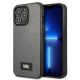 Karl Lagerfeld Saffiano Plaque Case für iPhone 13 Pro / 13 6.1" - Silber