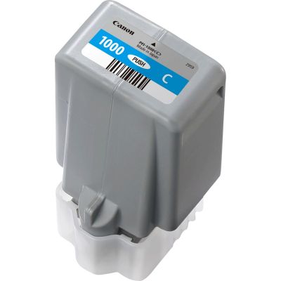 2. Canon 0547C001 PFI-1000C Tinte 80 ml Cyan