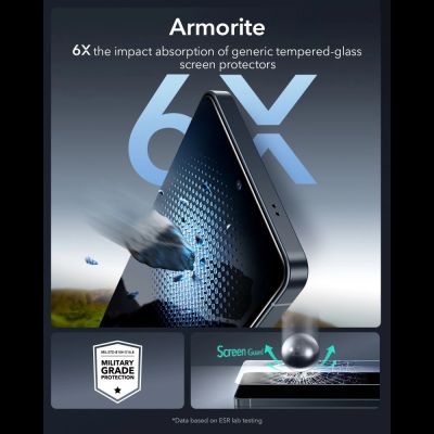 5. ESR UltraFit Armorite 2er-Pack Panzerglas für Samsung Galaxy S26 Ultra