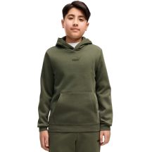 Puma ESS Kapuzenpullover mit zentriertem Logo, Größe S, Nr. 1, für Kinder, Khaki, 692976 86