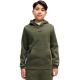 Puma ESS Kapuzenpullover mit zentriertem Logo, Größe S, Nr. 1, für Kinder, Khaki, 692976 86