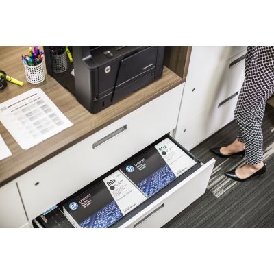 38. HP 80X Schwarz LaserJet-Tonerkassette mit hoher Kapazität, Original-Tonerkartusche 1 Stk. Original Schwarz