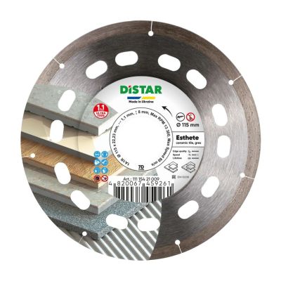 Distar Diamanttrennscheibe Esthete 115 x 1,1 x 8 x 22,23 mm