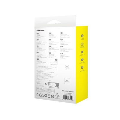 8. Baseus Unbreakable USB C IP Kabel 20W 2m (Schwarz)