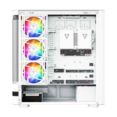 7. MODECOM VOLCANO AQ 200 ARGB MIDI-HÜLLE WEISS