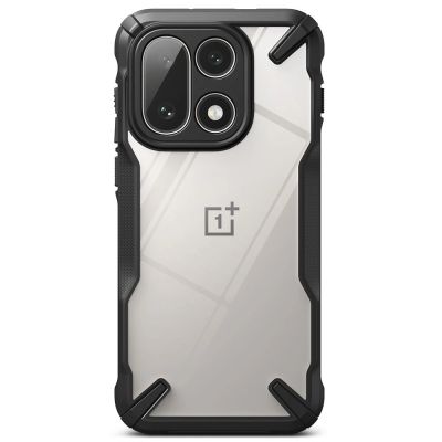 3. Ringke Fusion X Hülle für OnePlus 15 – Transparent Schwarz