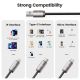 8. Tech-Protect UltraBoost 3in1 USB-A – Lightning /USB-C/Micro-USB 3,5A Kabel 1 m – Grau