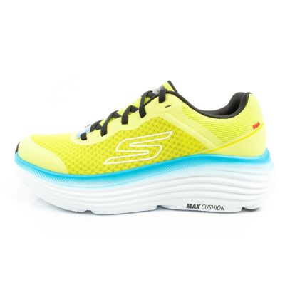 2. Skechers Max Cushioning Leichte Laufschuhe für Herren in Limettengrün