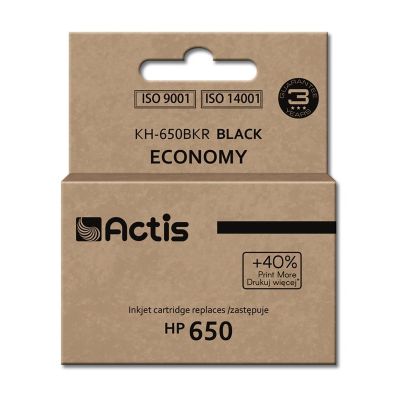 Actis KH-650BKR Tinte (ersetzt HP 650 CZ101AE; Standard; 15 ml; schwarz)