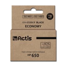Actis KH-650BKR Tinte (ersetzt HP 650 CZ101AE; Standard; 15 ml; schwarz)