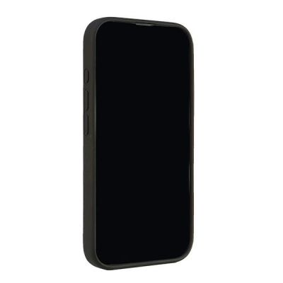 4. Audi Silikonhülle iPhone 16 6,1" schwarz/schwarz Hardcase AU-LSRIP16-Q3/D1-BK
