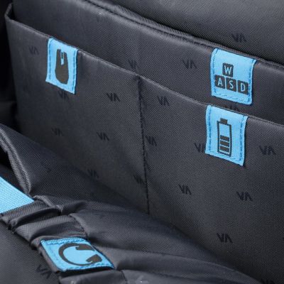 13. RIVACASE RUCKSACK FÜR GAMING-LAPTOP 17,3" BORNEO, SCHWARZ, GAMING, AUS WASSERDICHTEM MATERIAL
