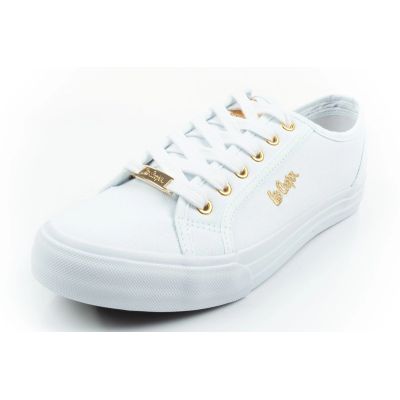 3. Lee Cooper Damen-Sportschuhe, Sneaker, modisch, weiß, bequem