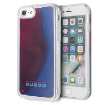 Guess California Glow in the dark Hülle für iPhone 7 / 8 / SE 2020 - rot