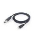 4. GEMBIRD CC-USB2-AMLM-1M Kabel (USB 2.0 M - Lightning M; 1 m; schwarz)