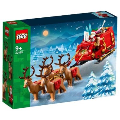7. LEGO 40499 Weihnachtsmannschlitten
