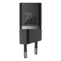 Baseus GaN5 30W USB-C EU-Wandladegerät – Schwarz