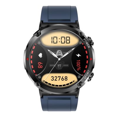 4. Gravity GT21-5 Smartwatch + marineblaues Silikonarmband