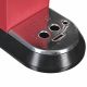13. DeLonghi Dedica Style EC 685.R Siebträger-Espressomaschine (1300 W; Farbe Rot)