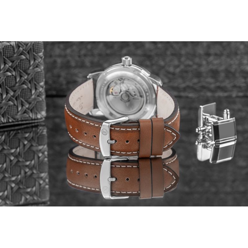 7. ZEPPELIN Atlantic Herrenuhr Automatik Gangreserve 8462-3 + Box