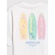 7. Lockeres T-Shirt mit Aufdruck für Mädchen 4F 4FJRSS26TTSHF3980-11S