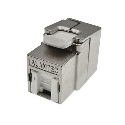 ALANTEC Werkzeugloses RJ45 STP Cat.6A PoE+ Keystone-Modul