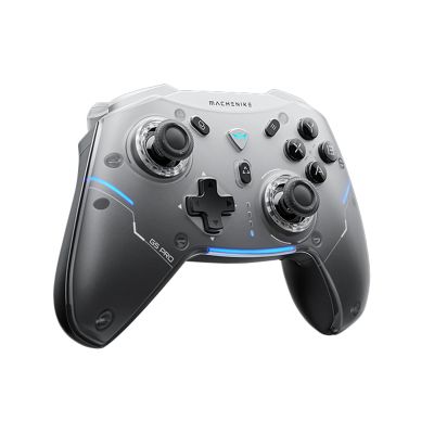 5. Machenike G5Pro Max Kabelloser Gamecontroller mit Ladestation – Grau