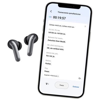 16. Audiocore kabellose Kopfhörer, Hybrid-ANC, ENC, 6 Mikrofone, Ladecase, Tuya AC591