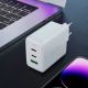 3. Acefast Schnellladegerät GaN (2x USB-C / USB-A) PPS / PD / QC4+ 65W weiß (A41)