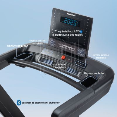 7. Nordictrack Commercial Le NTL13125 Elektrisches Laufband