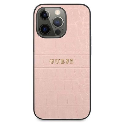 3. Guess Croco Strap Collection iPhone 13 Pro / 13 6.1" Hülle - Rosa