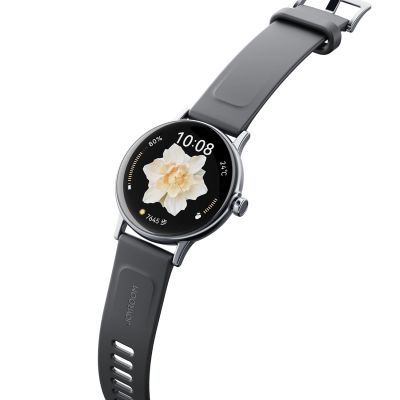 5. Joyroom Classis Series JR-FC1 Smartwatch mit Anrufbeantworterfunktion / IP68-Schutz - Dunkelgrau