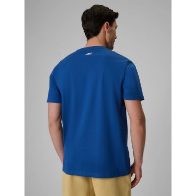 2. Lässiges Herren-T-Shirt mit Aufdruck 4F 4FRSS26TTSHM3996-033S