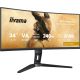 15. iiyama GCB3486WQSCP-B1 Monitor 34" VA 3440x1440 500cd/m2 0,4ms 2xHDMI 2xDP USB