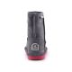 5. BearPaw Emma Kleinkind Zipper Jr 608TZ-903 Charcoal Pomberry Winterstiefel