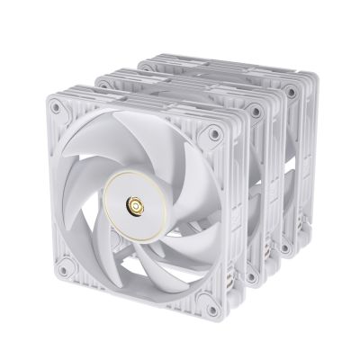 12. ASUS PROART PF120 Lüfter PWM WEISS 3-IN-1 Lüfter