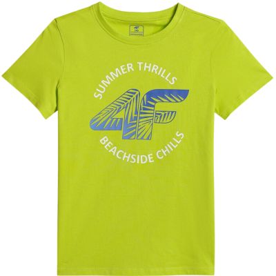 2. Jungen-T-Shirt 4F M3284 saftiges Grün 4FJWSS26TTSHM3284 45S